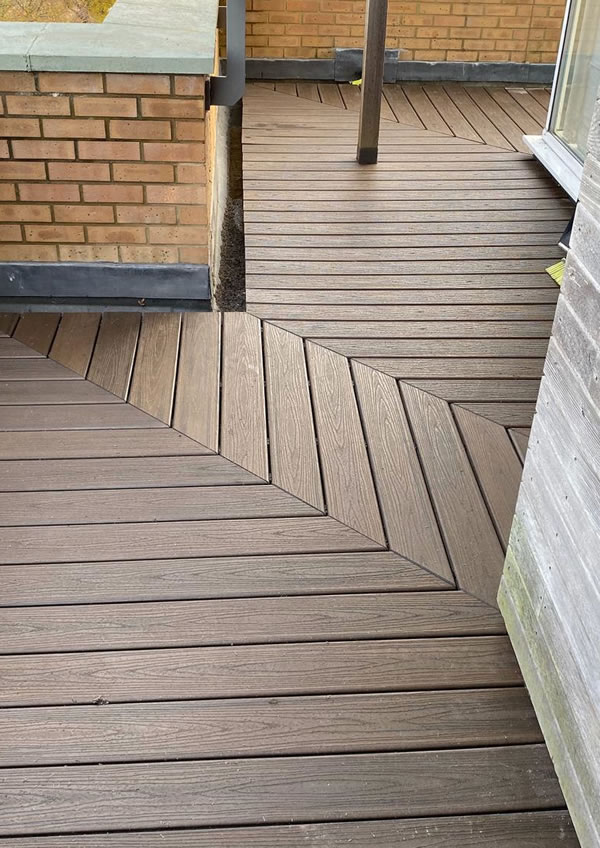 High Quality, Water Resistant Trex Decking At Central Oxford Apartment