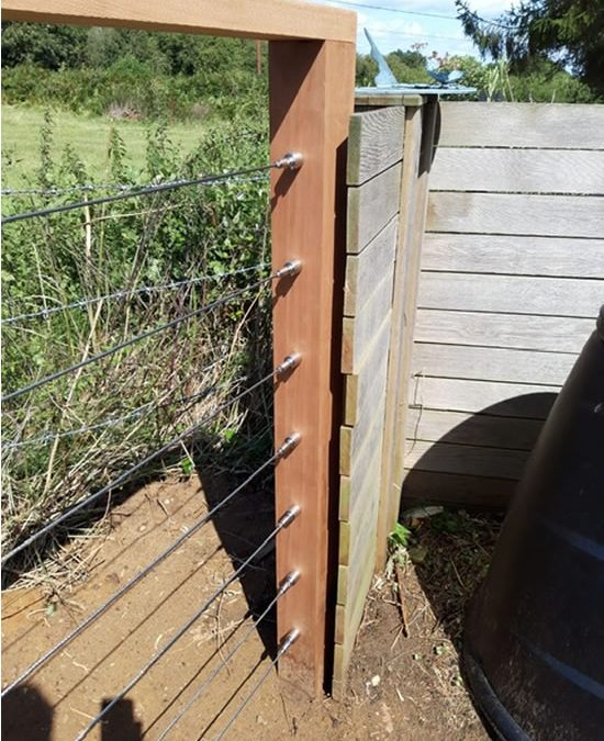Post & Rail Fence In Oxford