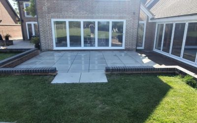 Stone Patio In Haddenham