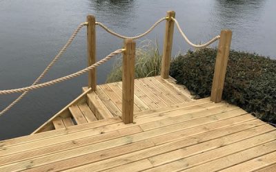 Standard Softwood Decking In Marlow