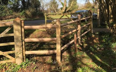 Haddenham Post & Rail Fence