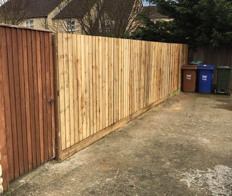 Close Board Fence Replacement In Bicester