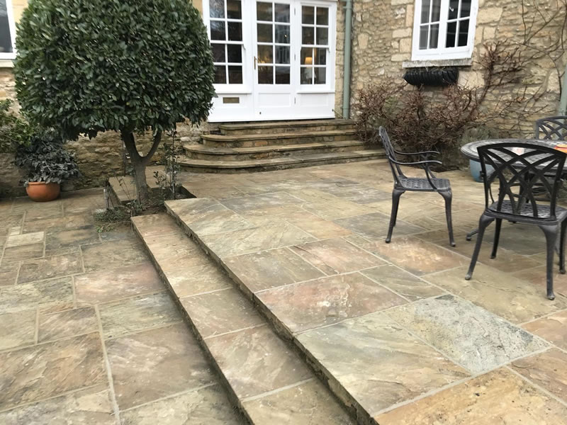 Repointed Patio In Oxford