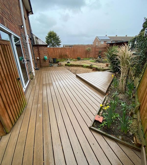 Trek Garden Decking In High Wycombe – Toasted Sand