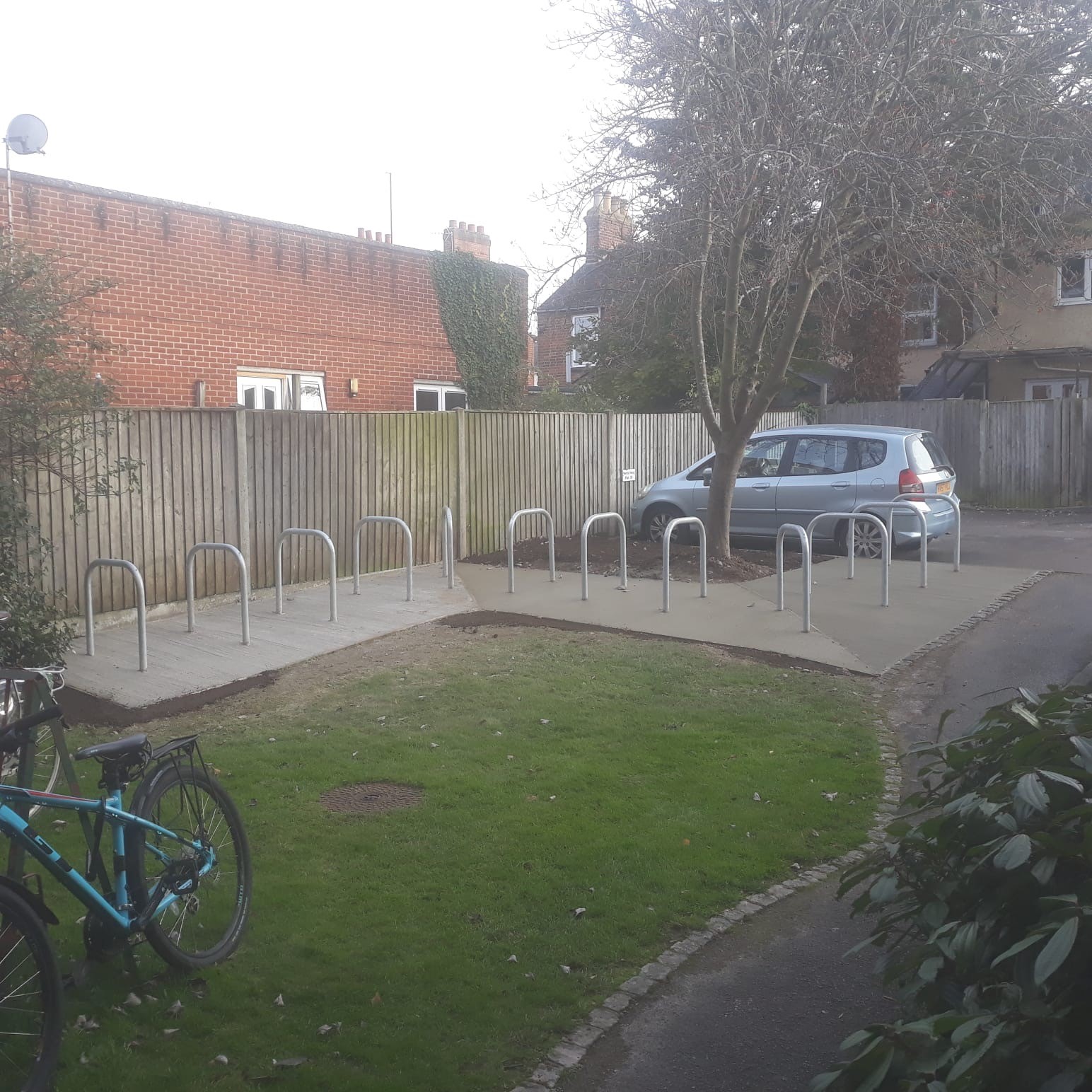 Bike Rack Installed In Central Oxford Call Windmill Landscapes Today.