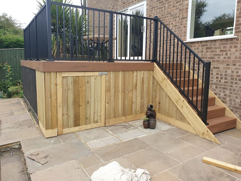 Composite Trex Decking In Oxford