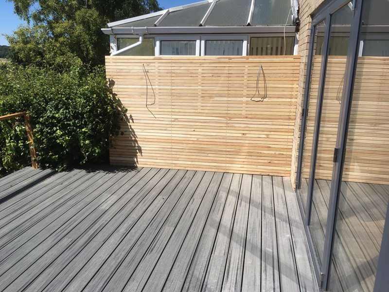 Cedar Cladding & Trek Decking In Buckinghamshire