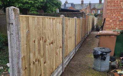 Close Board Fence In Thame
