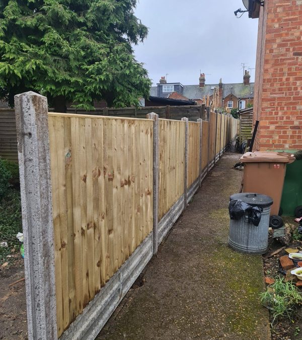 Close Board Fence In Thame