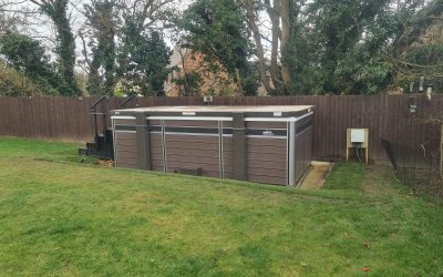 Base Of Hot Tub In Oxfordshire