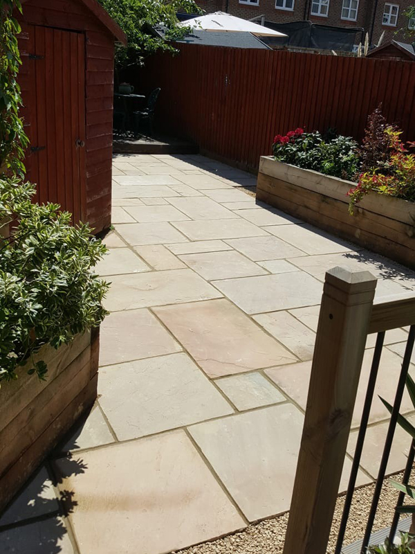New Patio In Aylesbury Windmill Landscapes. Call Us Today.