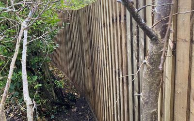 New Fence Installed At Property In Buckinghamshire