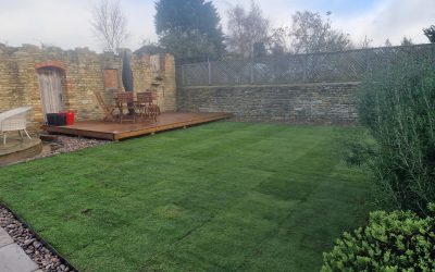 New Lawn For Property In Fencott