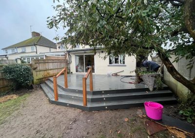 New Garden Decking Project In Oxford