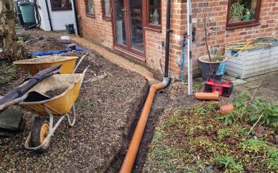 New Garden Soakaway Installed – Ickford, Buckinghamshire