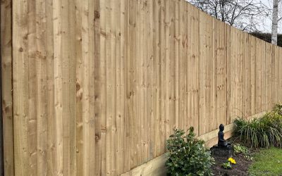 New Close Board Fence – Long Crendon, Buckinghamshire