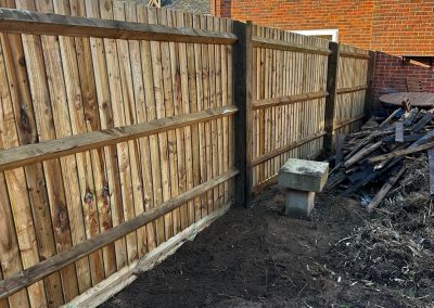 Bespoke Close Board Fence Installed In Thame