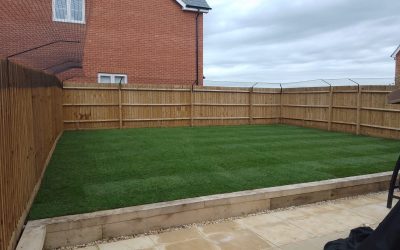 New Lawn & Patio Extension Project – Buckinghamshire