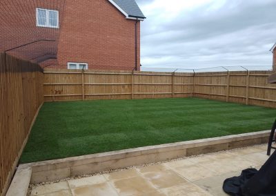New Lawn & Patio Extension Project – Buckinghamshire
