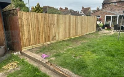 New Close Board Fence – Thame, Oxfordshire