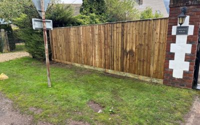 Close Board Fence – Milton Common