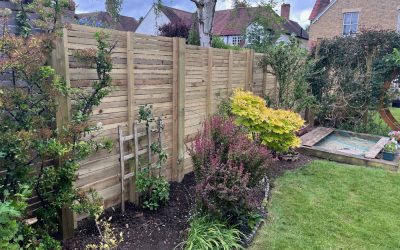 Contemporary Garden Fence Installation – Summertown, Oxford