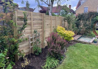 Contemporary Garden Fence Installation – Summertown, Oxford