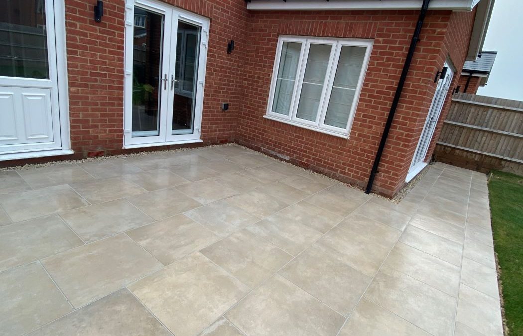 Porcelain Patio & Path Installation – Buckinghamshire