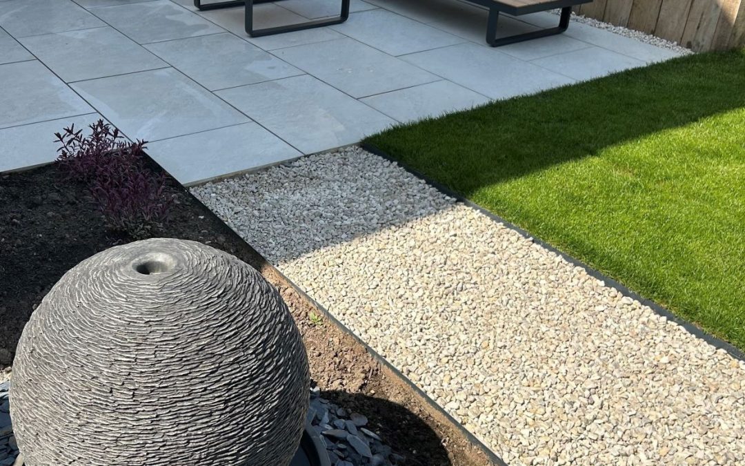 Porcelain Patio Relaying – Bicester