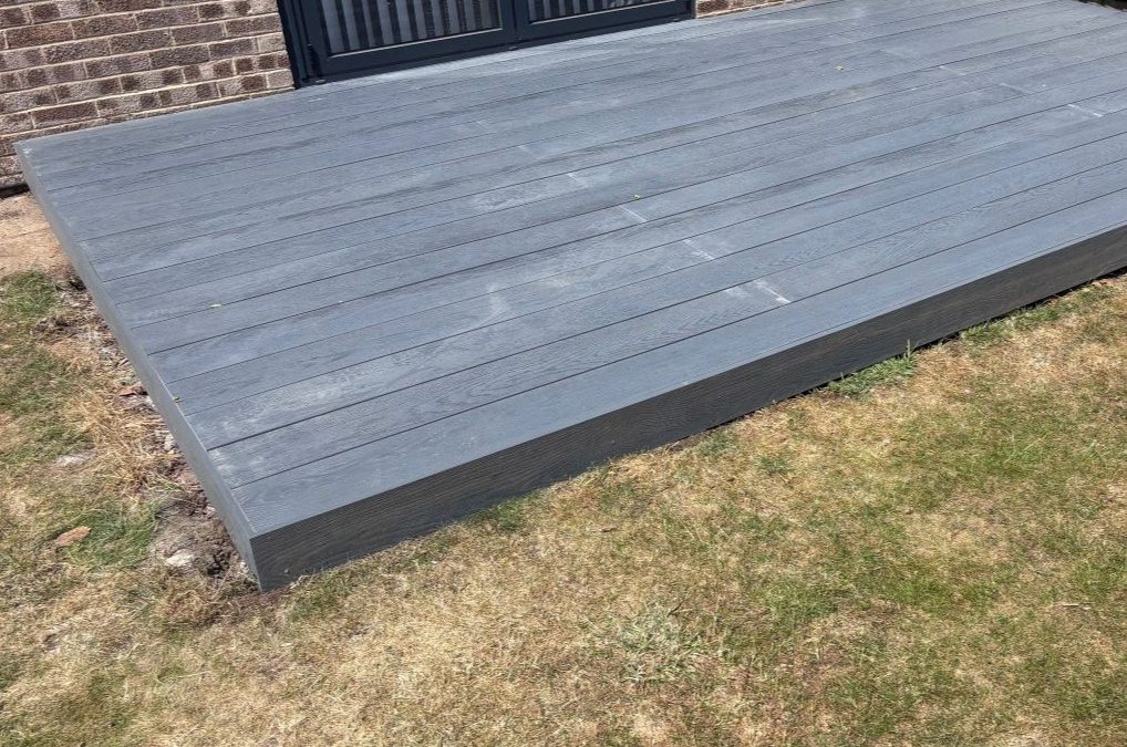 Millboard Brushed Basalt Garden Decking Installation – Thame
