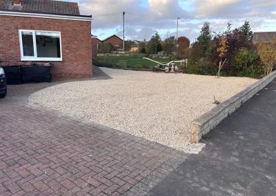 New Front Garden Gravel Area – Thame