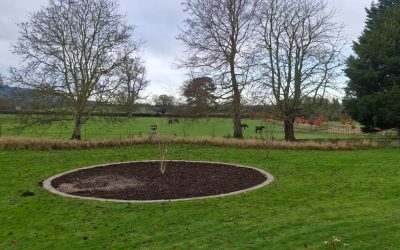 Flower Bed Creation & Stone Edging – Chinnor