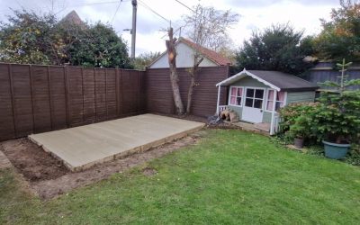 Concrete Shed Base – Haddenham