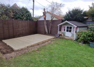 Concrete Shed Base – Haddenham