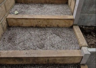 Laid a Gravel Path and Steps in Beaconsfield