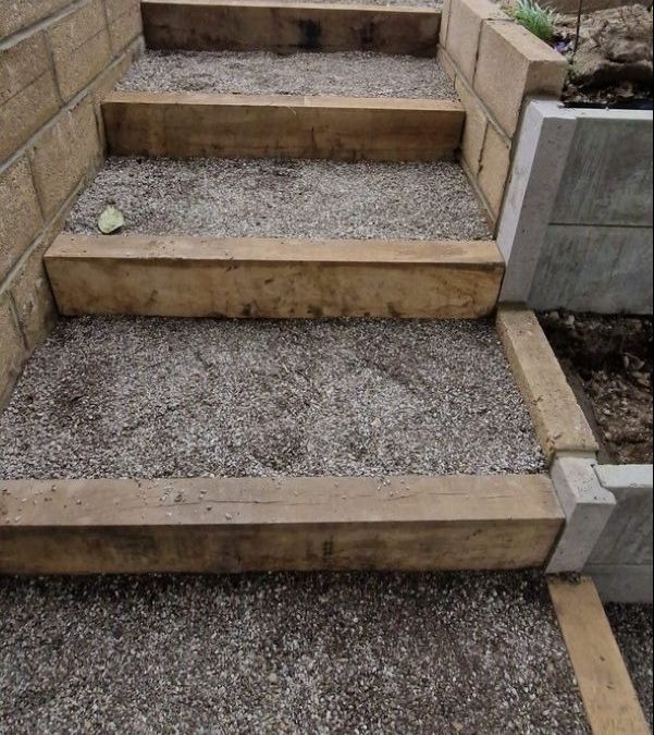 Laid a Gravel Path and Steps in Beaconsfield