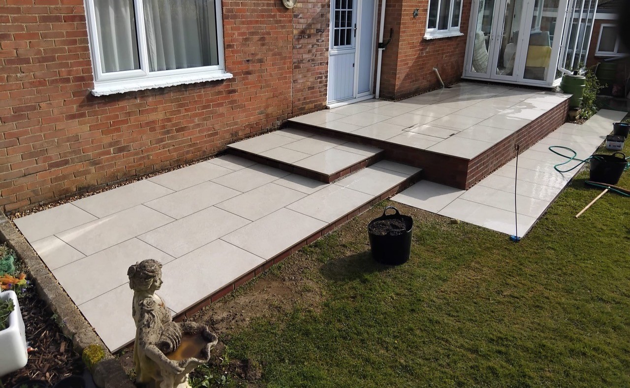 porcelain patio project thame oxfordshire